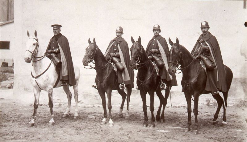 Policas municipales a caballo