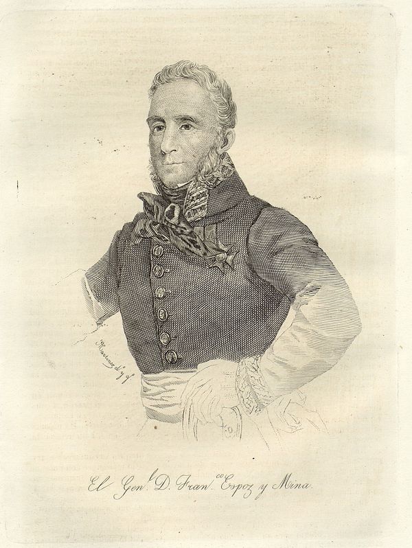 El general D. Francisco Espoz y Mina