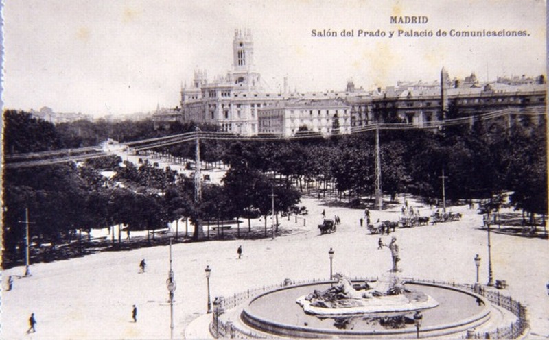 Saln del Prado y Palacio de Comunicaciones