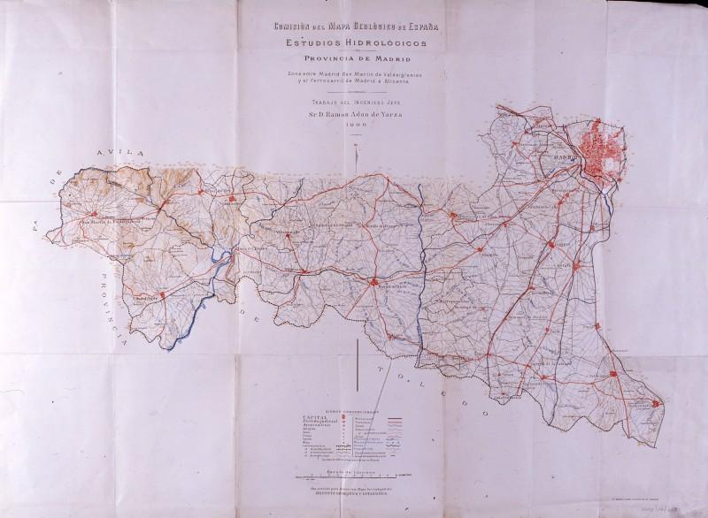 Estudios hidrolgicos de la provincia de Madrid
