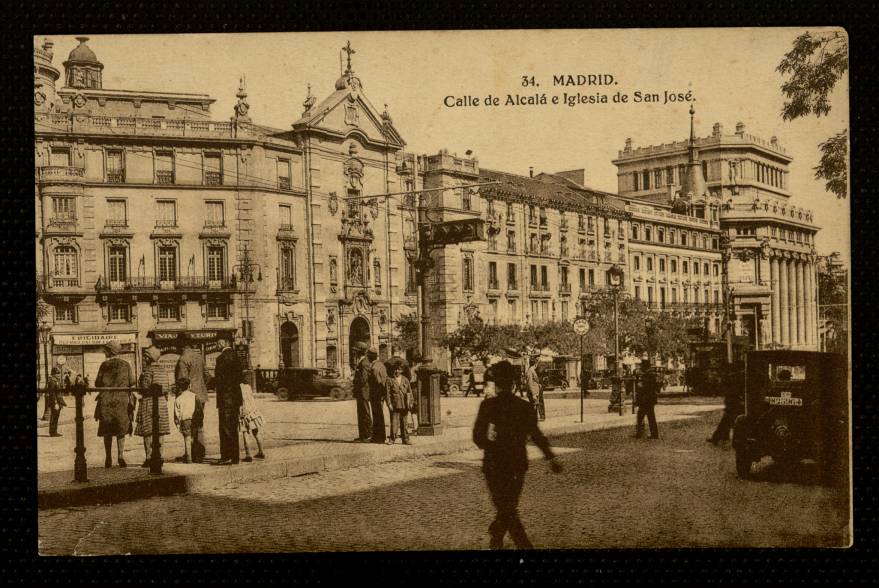 Calle de Alcal e Iglesia de San Jos