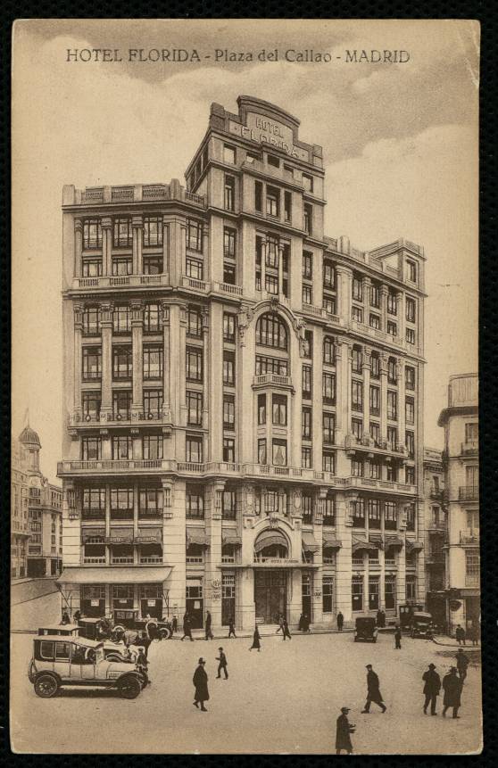 Hotel Florida en la plaza del Callao