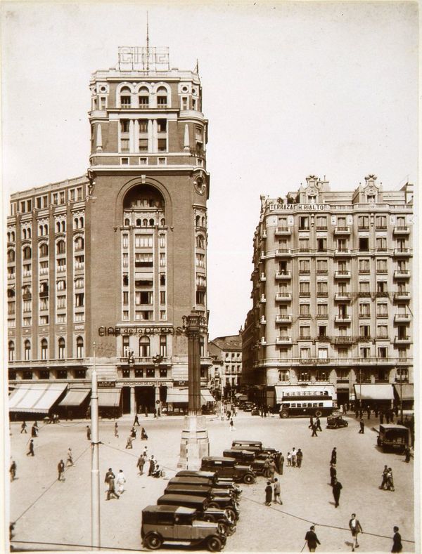 Plaza del Callao desde el lado sur