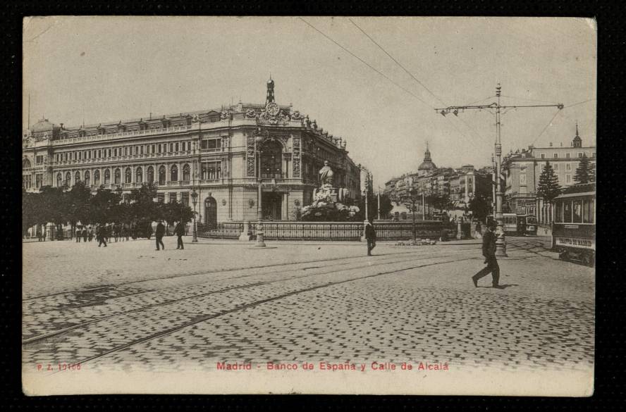 Banco de España y calle de Alcalá