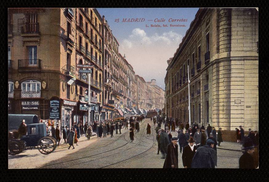 Calle Carretas (coloreada)