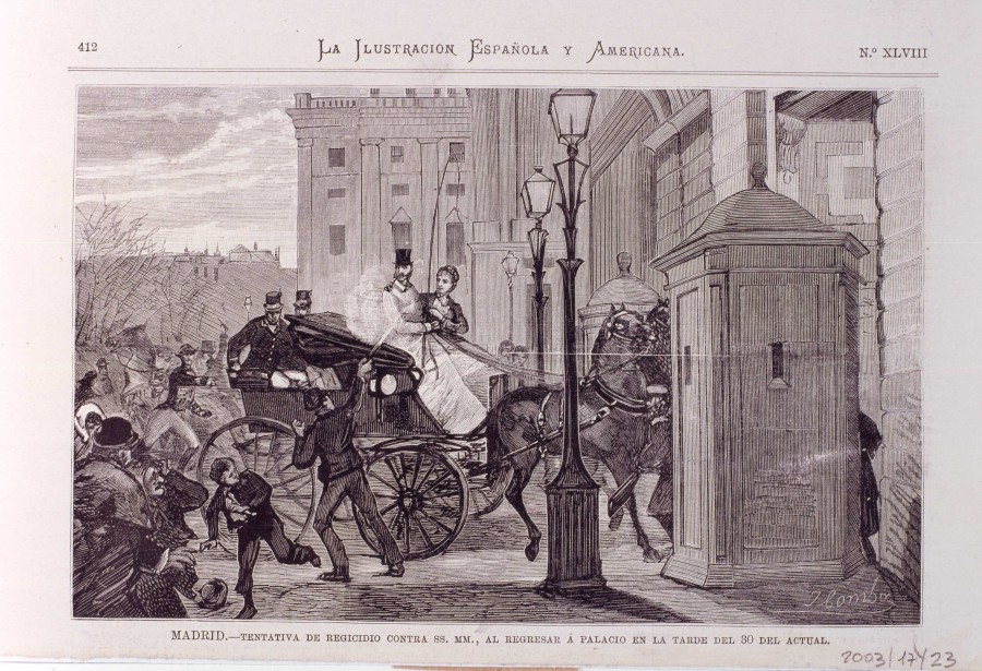 Atentado contra Alfonso XII