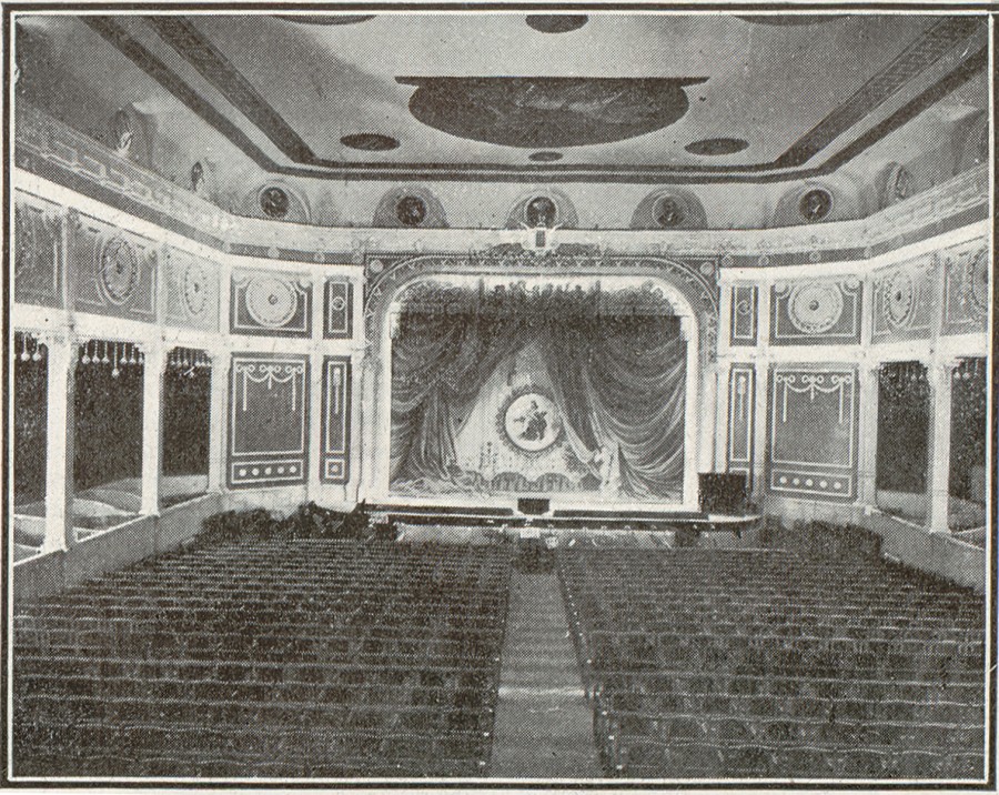 Interior del teatro Gran Vía