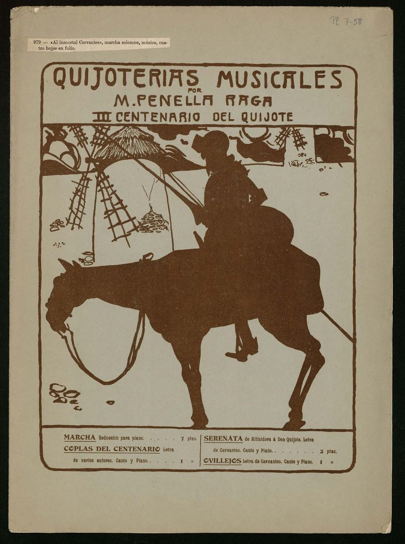 Quijoteras musicales. Marcha Solemne