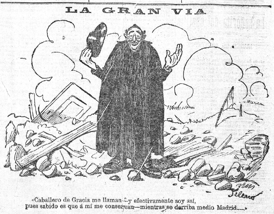 Caballero de Gracia me llaman...