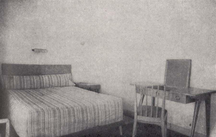Dormitorio del hotel Menfis