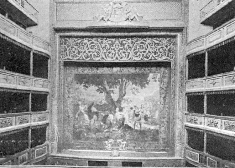 Teln de cuadros del teatro Fontalba