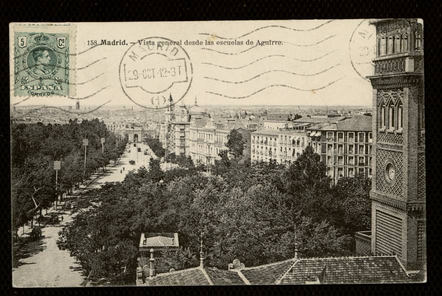 Vista general desde las Escuelas Aguirre