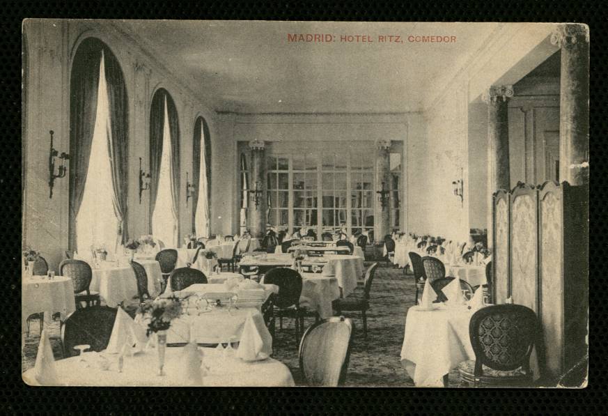 Comedor del Hotel Ritz