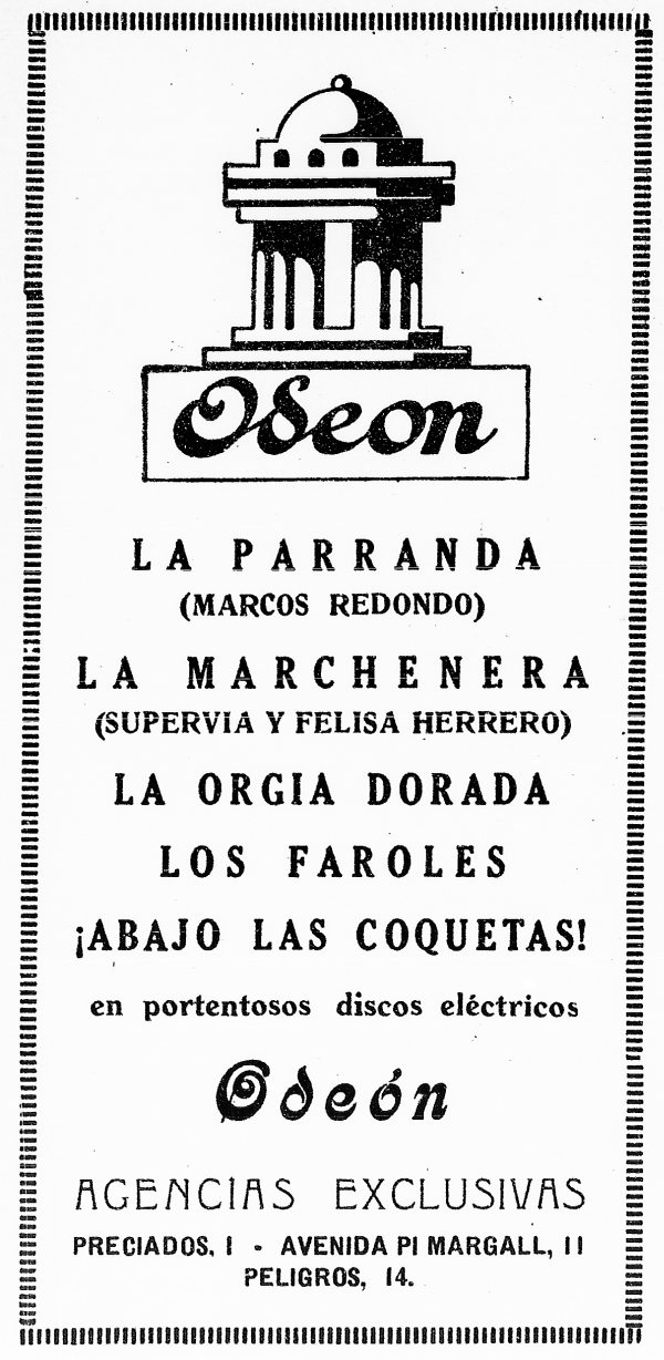 Oden, agencias exclusivas