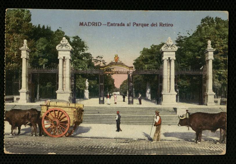 Entrada al Parque del Retiro