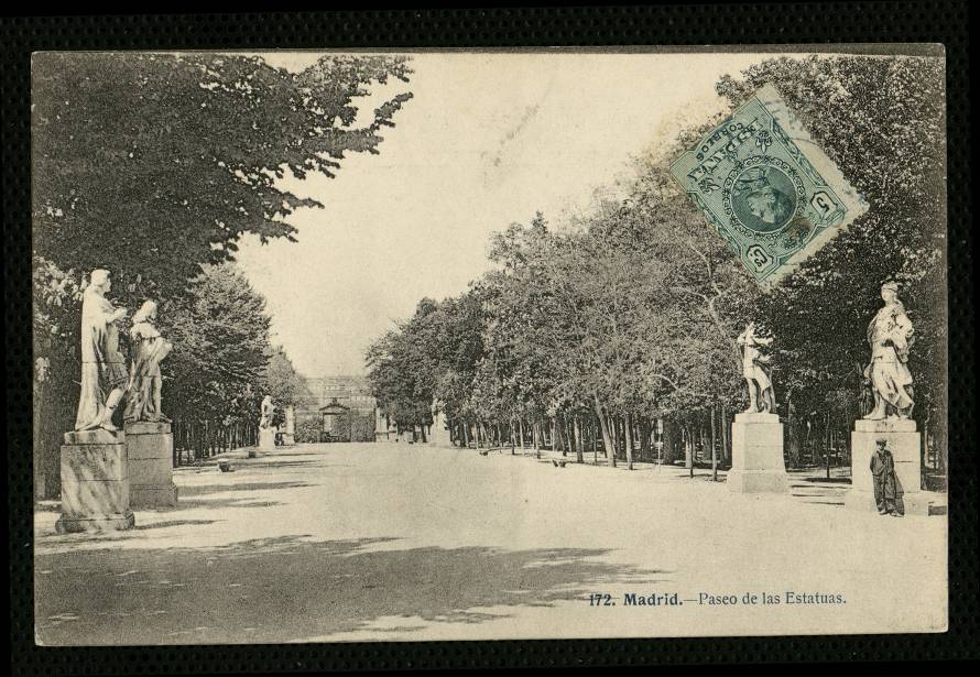 Paseo de las Estatuas en el Retiro