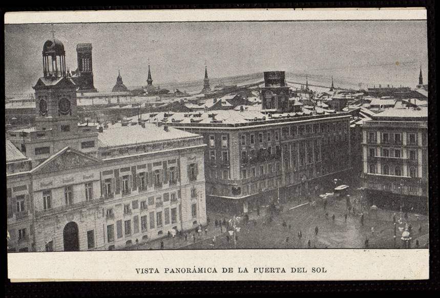 Vista panormica de la Puerta del Sol