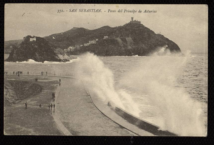 San Sebastin. Paseo del Prncipe de Asturias