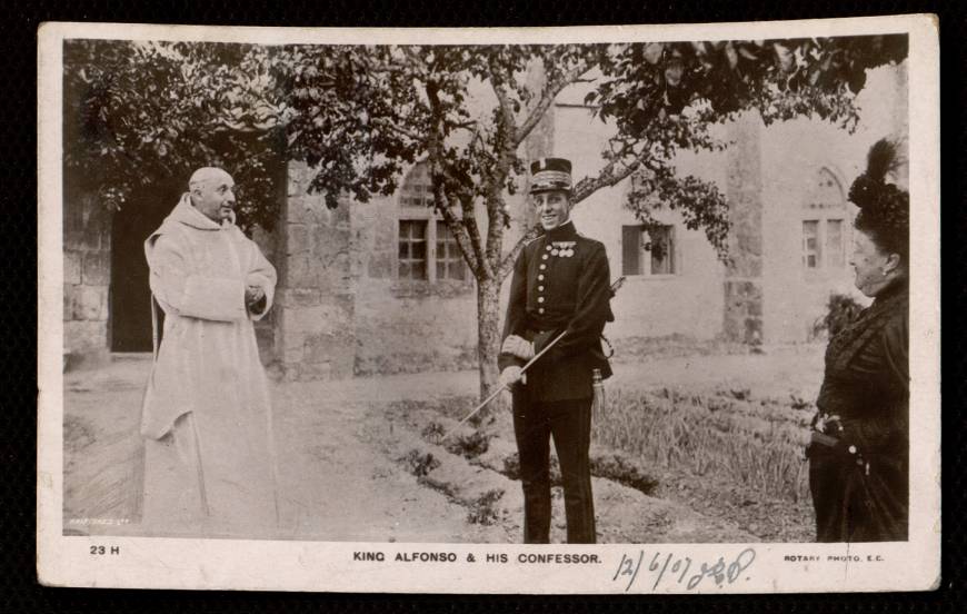 King Alfonso & his confessor