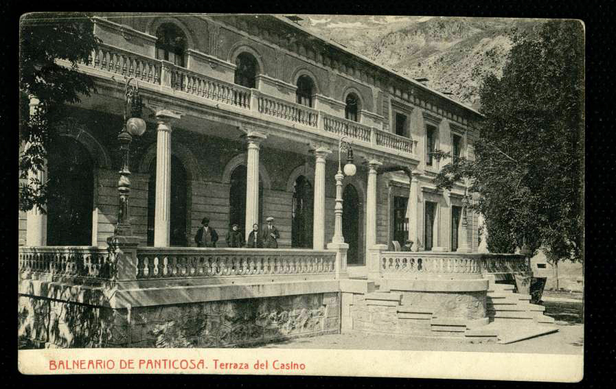 Balneario de Panticosa. Terraza del Casino