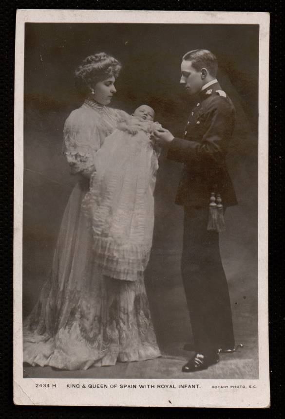 King and Queen of Spain with royal Infant