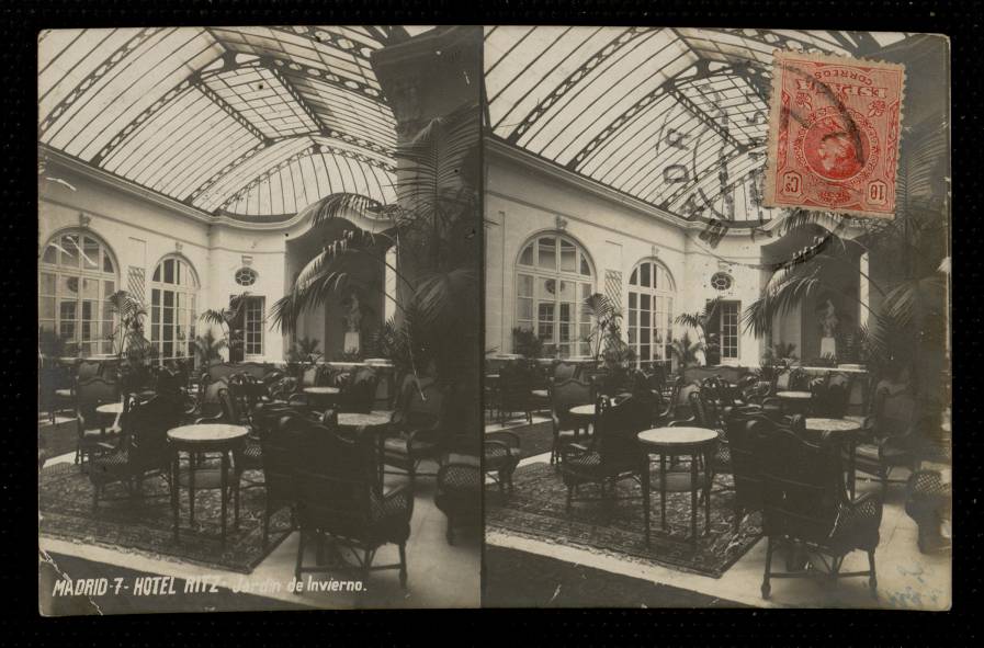 Hotel Ritz. Jardn de invierno
