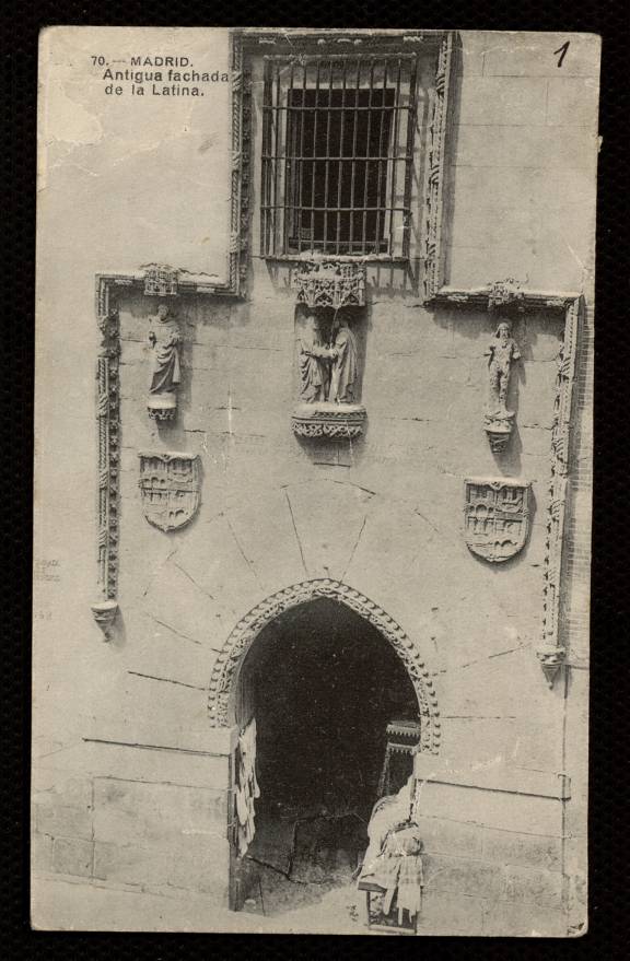 Antigua fachada de la Latina