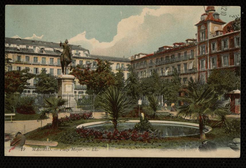 Jardines en la Plaza Mayor