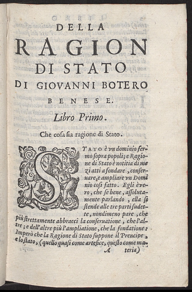 Della ragione di Stato: libri dieci