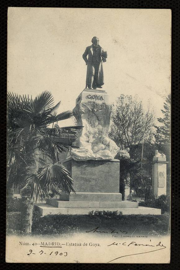 Estatua de Goya