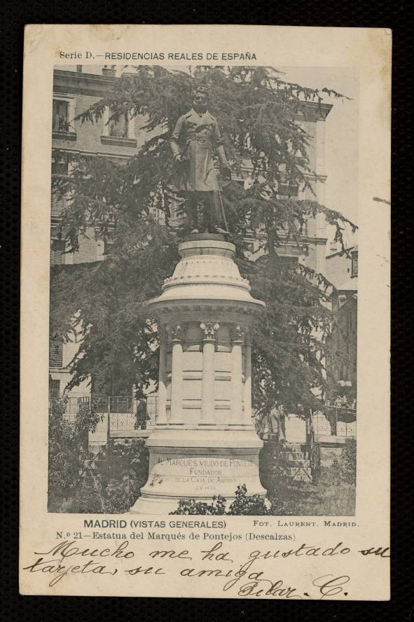 Estatua del Marqus de Pontejos (Descalzas)