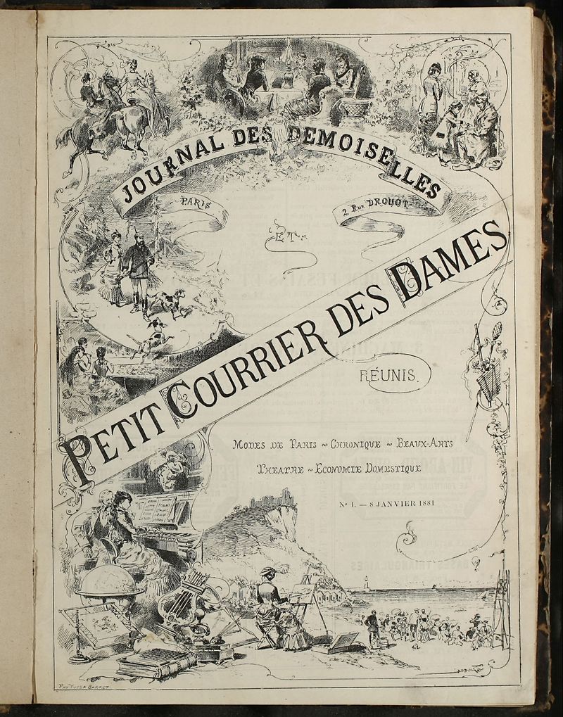 Journal des Demoiselles et Petit courrier des dames