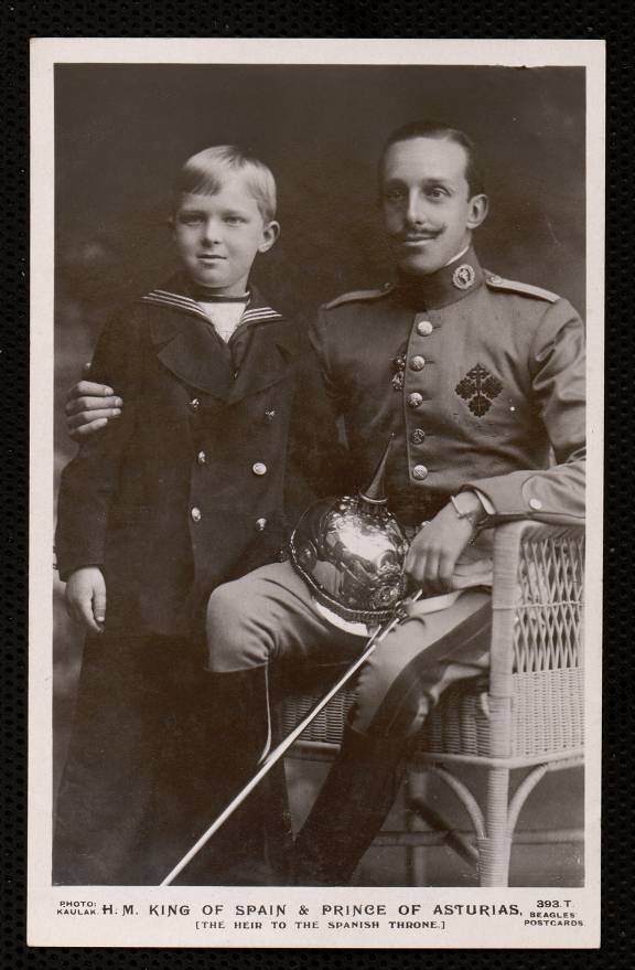 H. M. King of Spain and prince of Asturias