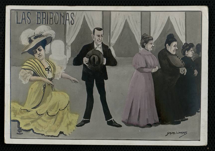 Caricatura de Las bribonas