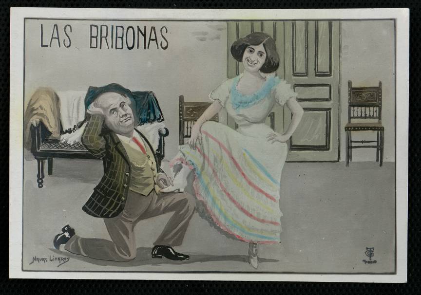 Caricatura de Las bribonas