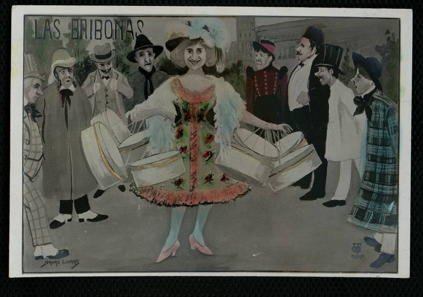Caricatura de Las bribonas