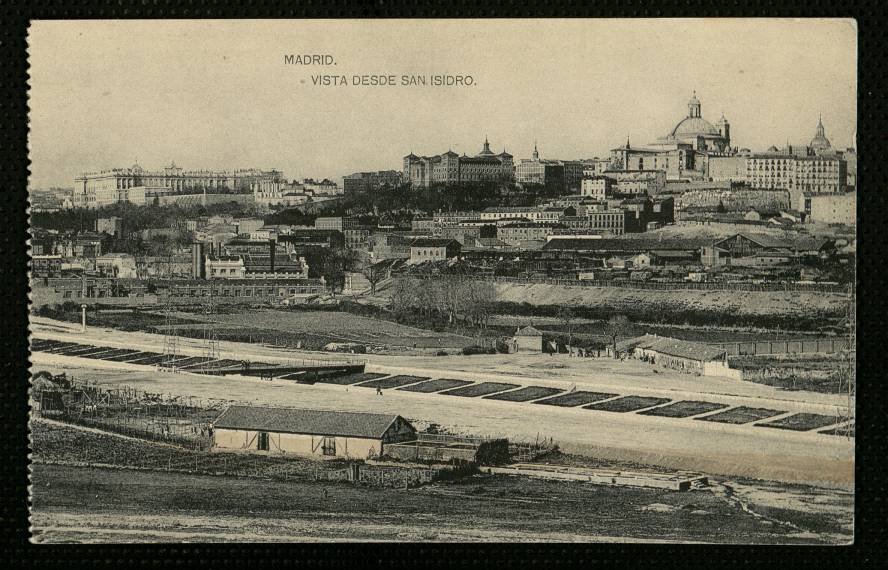 Vista de Madrid desde San Isidro