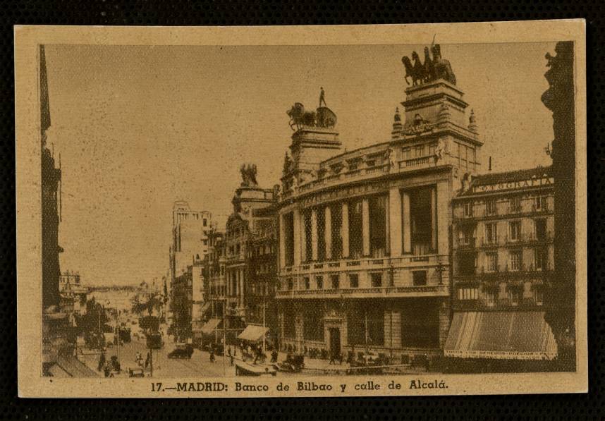 Banco de Bilbao y Calle de Alcal