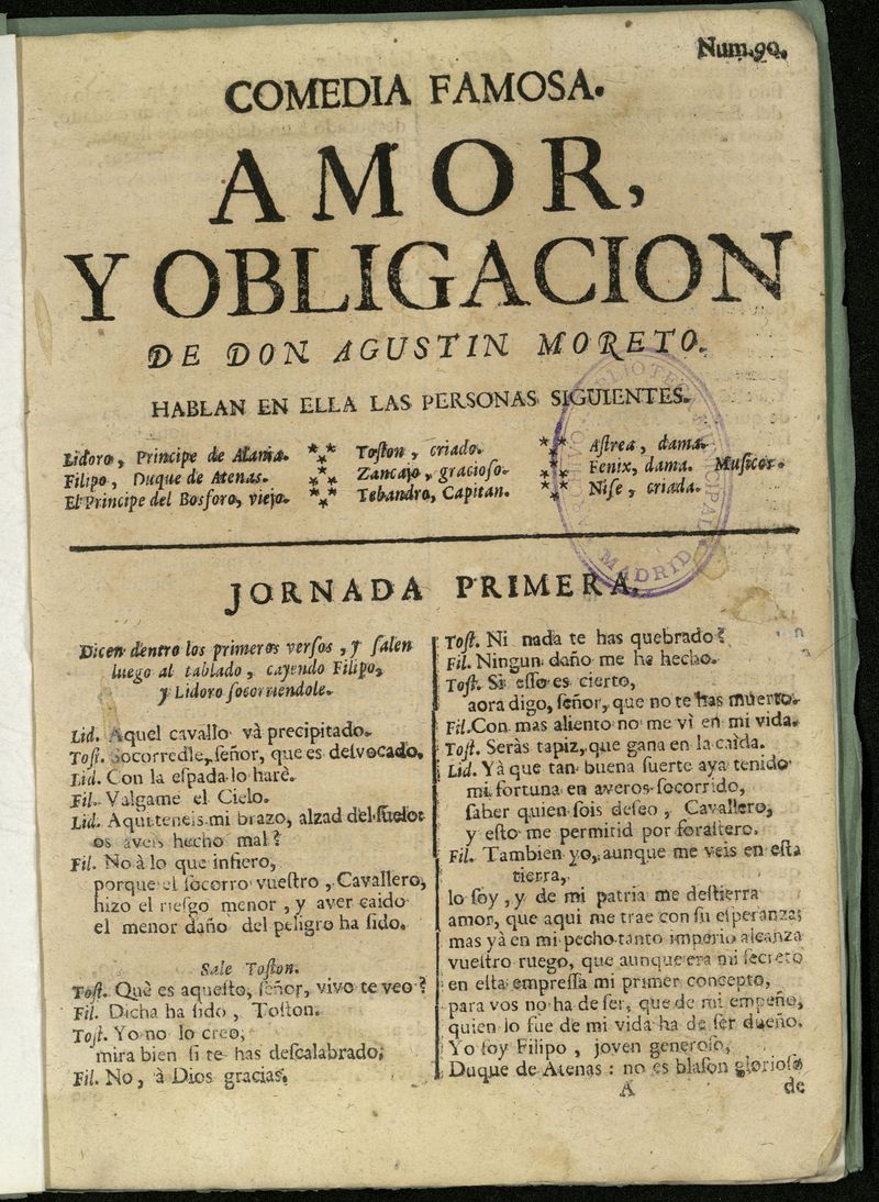 Amor y obligacin