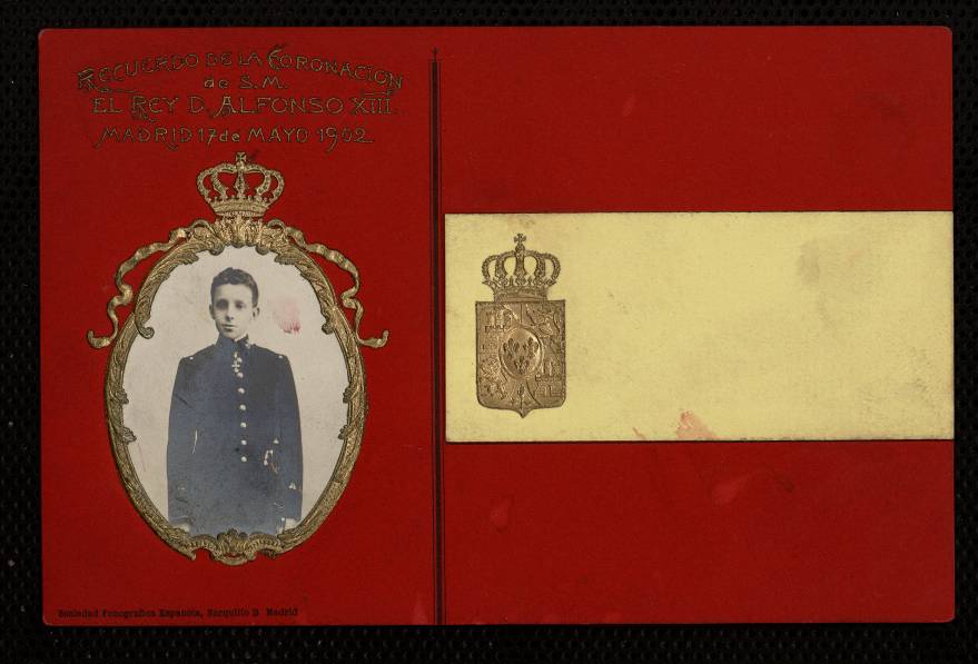 Recuerdo de la coronacin de S. M. el Rey Don Alfonso XIII