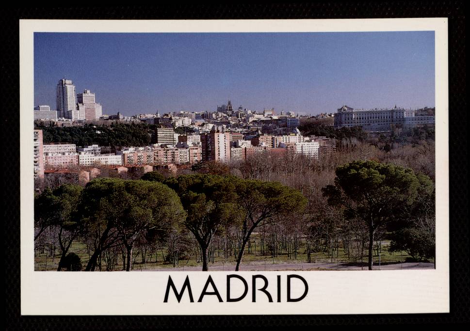 Vista de Madrid desde la Casa de Campo