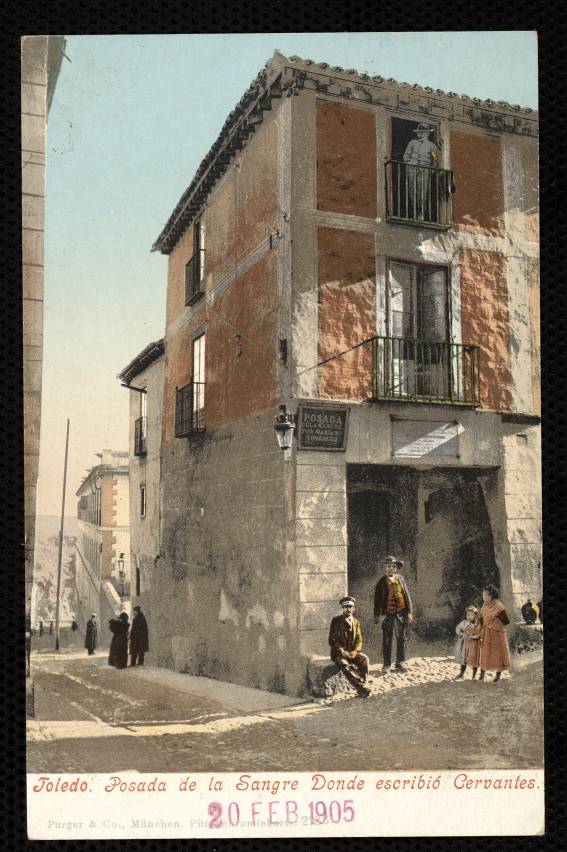 Toledo. Posada de la Sangre, donde escribi Cervantes