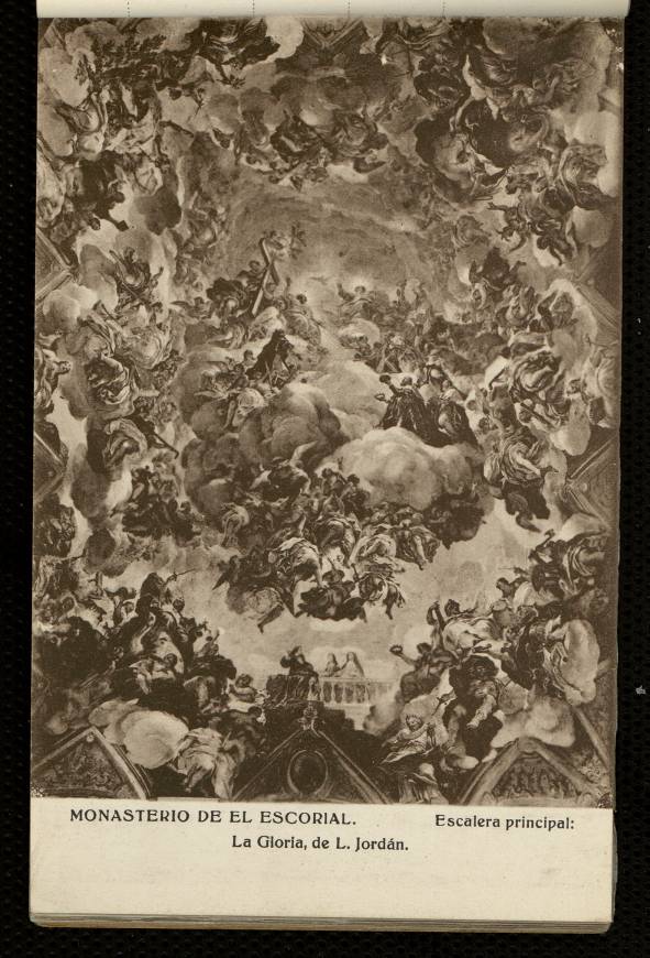 Monasterio de El Escorial - Escalera principal. "La Gloria" de L. Jordn