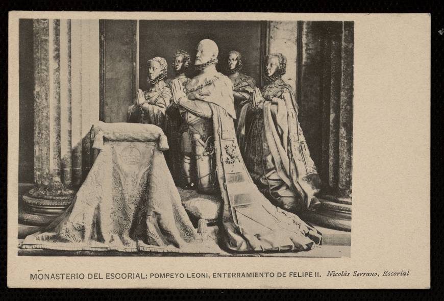 Monasterio de El Escorial. Pompeyo Leoni, enterramiento de Felipe II