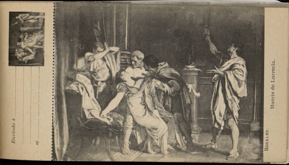 Rosales: Muerte de Lucrecia