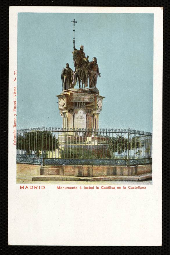 Monumento a Isabel la Catlica en la Castellana