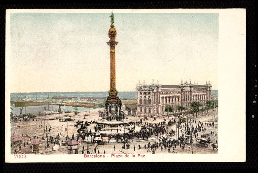 Barcelona. Plaza de la Paz