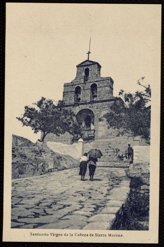 Santuario de la Virgen de la Cabeza, en Sierra Morena