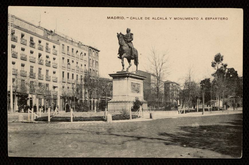 Calle de Alcal y Monumento a Espartero