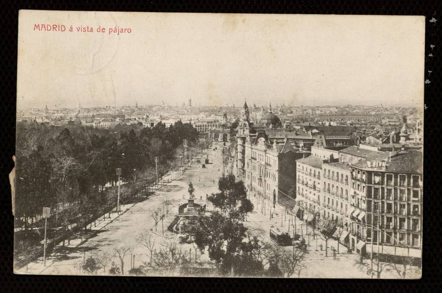 Calle de Alcal desde las Escuelas Aguirre